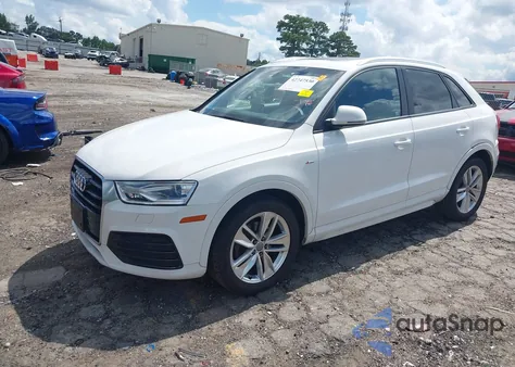 2018 Audi Q3 2.0T Premium/2.0T Sport Premium from USA, damaged, VIN WA1BCCFS1JR012255